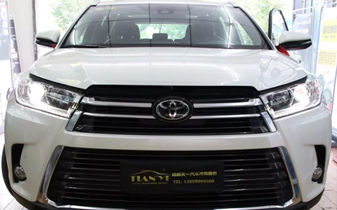 成都天一車(chē)燈漢蘭達(dá)車(chē)大燈改裝