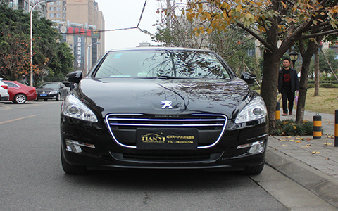 標志508車燈改裝升級