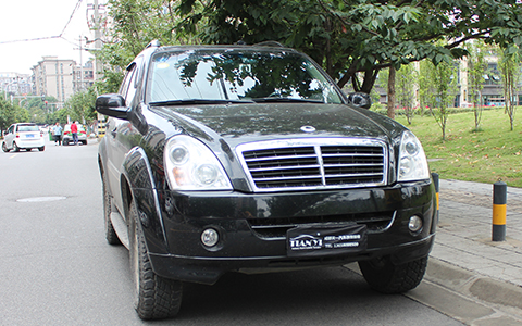 雙龍雷斯特車燈改裝升級