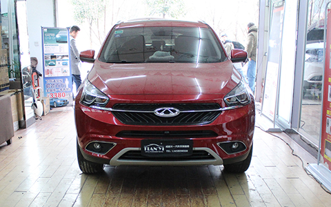 奇瑞瑞虎7車燈改裝升級