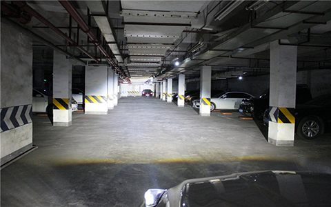 成都天一改漢蘭達(dá)燈LED雙光透鏡遠(yuǎn)光實(shí)拍