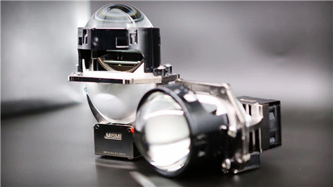 米石LED雙光透鏡展示