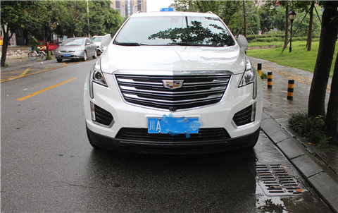 凱迪拉克XT5車燈改裝格界LED雙光透鏡