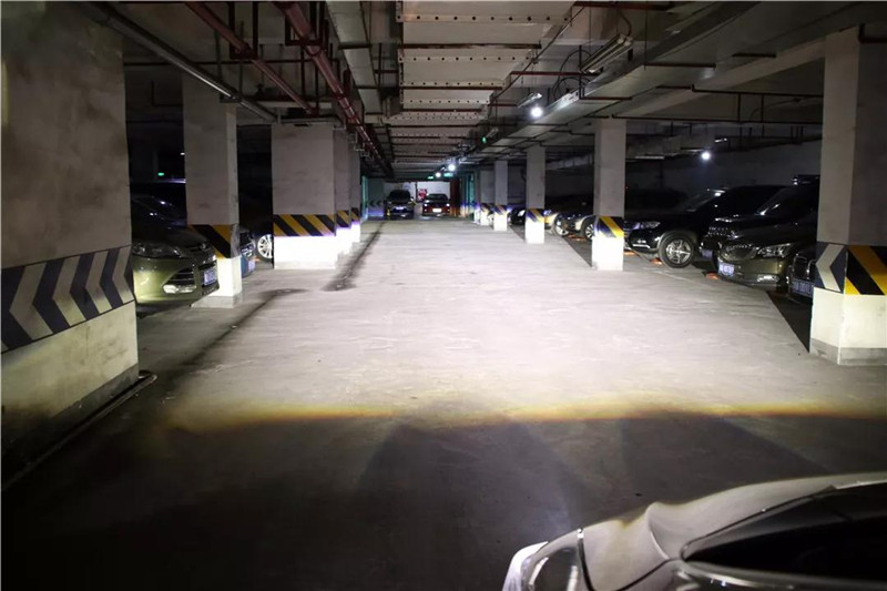 LED透鏡近光效果 LED透鏡近光效果